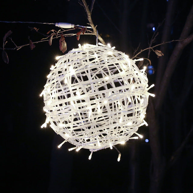 LED Hanging Tree String Ball Lights