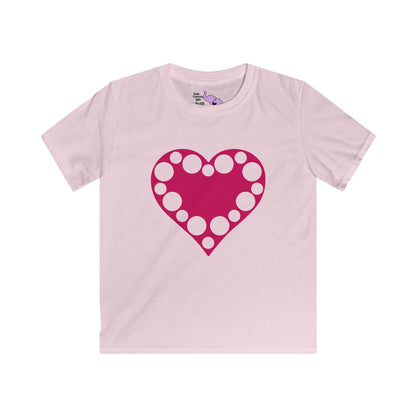 Heart 9 Youth Softstyle Tee