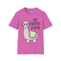 No Drama Llama Adult T-shirt
