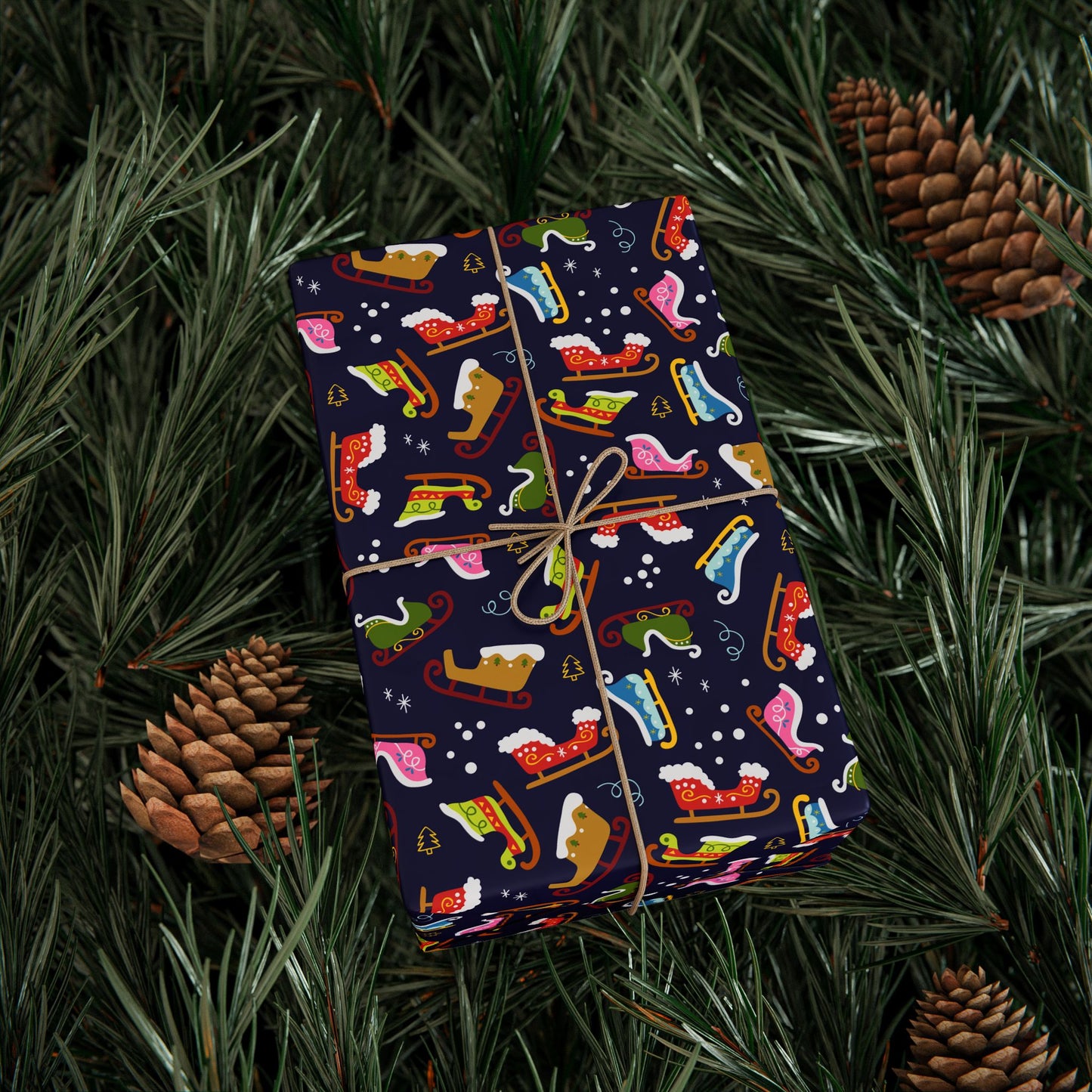 Sleigh All Day Wrapping Paper