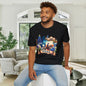 Texas Cowboy & Bluebonnets Adult T-shirt