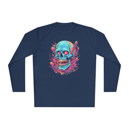Psycho Skull Adult Long Sleeve Tee