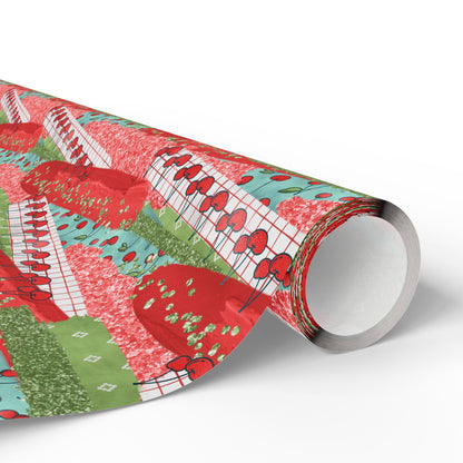 Cherry Lane Wrapping Paper
