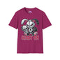 Scary On Voodoo Bunny Adult T-shirt