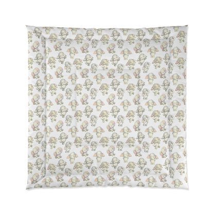 Dancing Elephants Comforter
