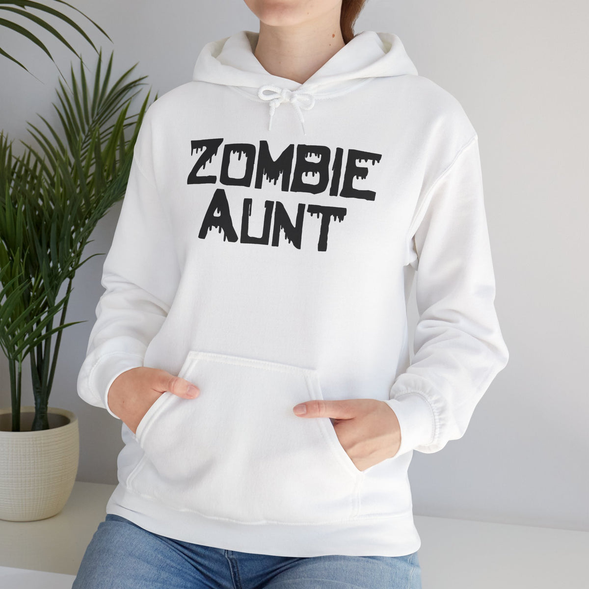 ""Zombie Aunt Heavy Blend™ Hooded Sweatshirt