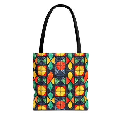 Candlelight Burst Canvas Tote Bag