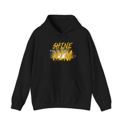 Shine For Him Heavy Blend™ Hooded Sweatshirt