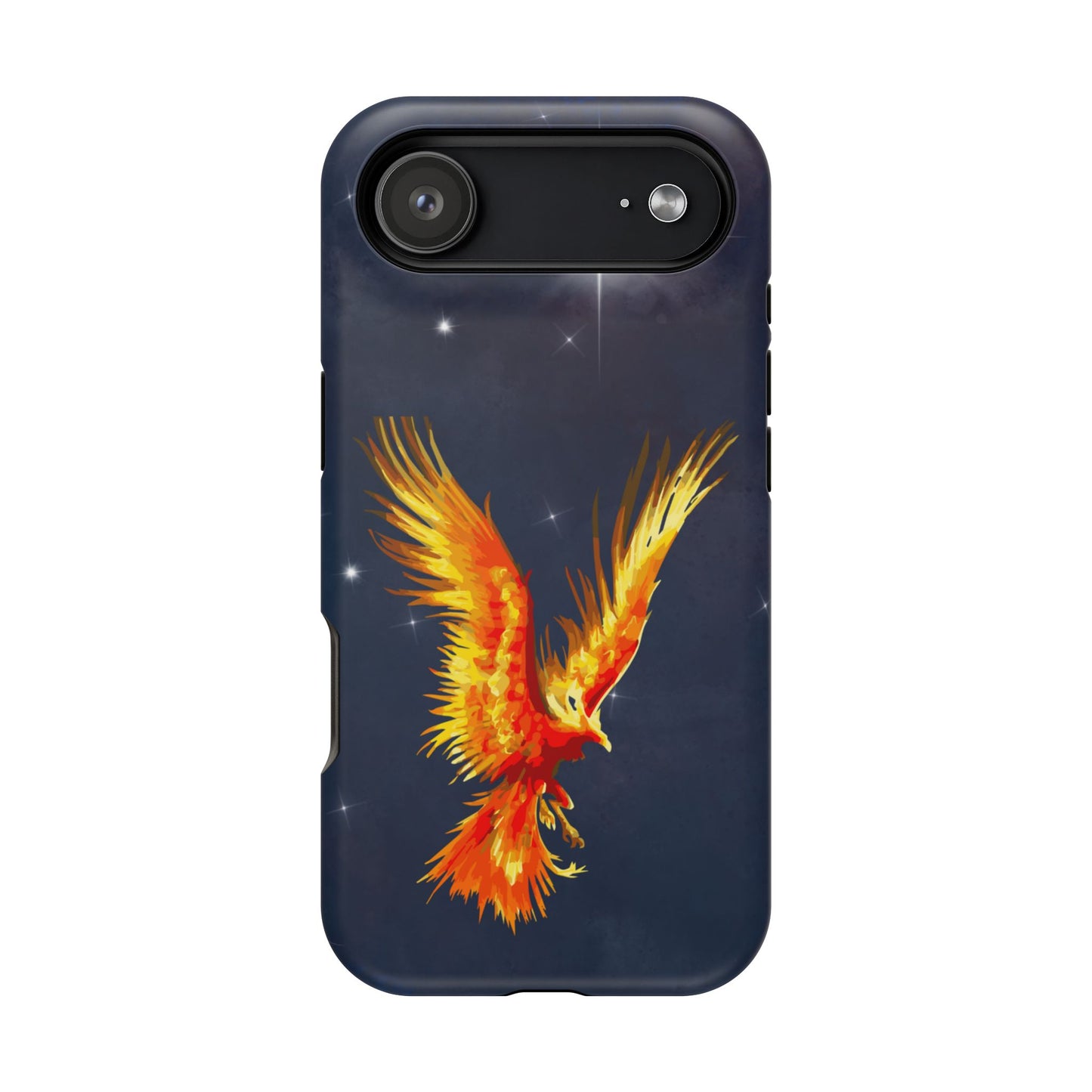 Phoenix Over Nebula MagSafe® Compatible Tough Case for iPhone