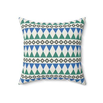 Regal Evergreen Cairn Stripes Throw Pillow