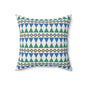 Regal Evergreen Cairn Stripes Throw Pillow