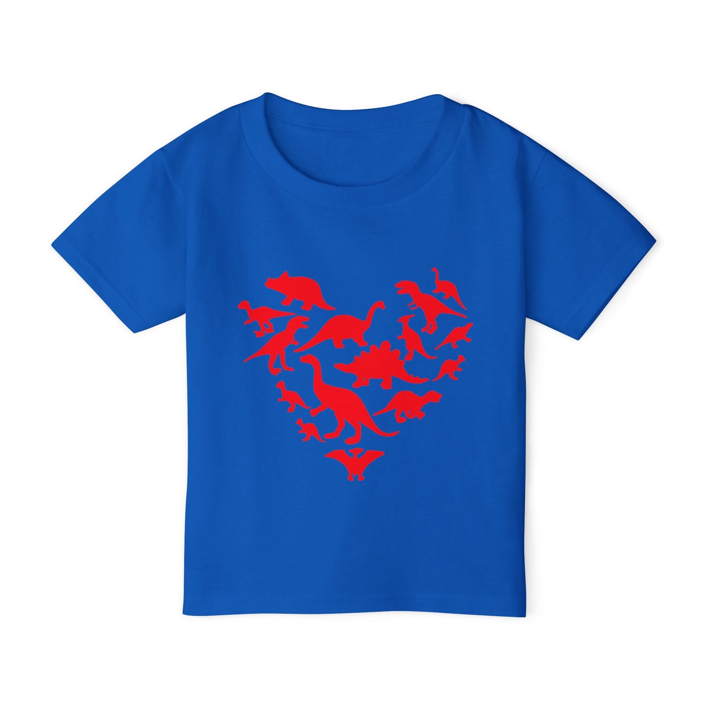 Dinosaur Heart Heavy Cotton™ Toddler T-shirt