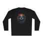 Creepy Black Cats 12 Adult Long Sleeve Tee