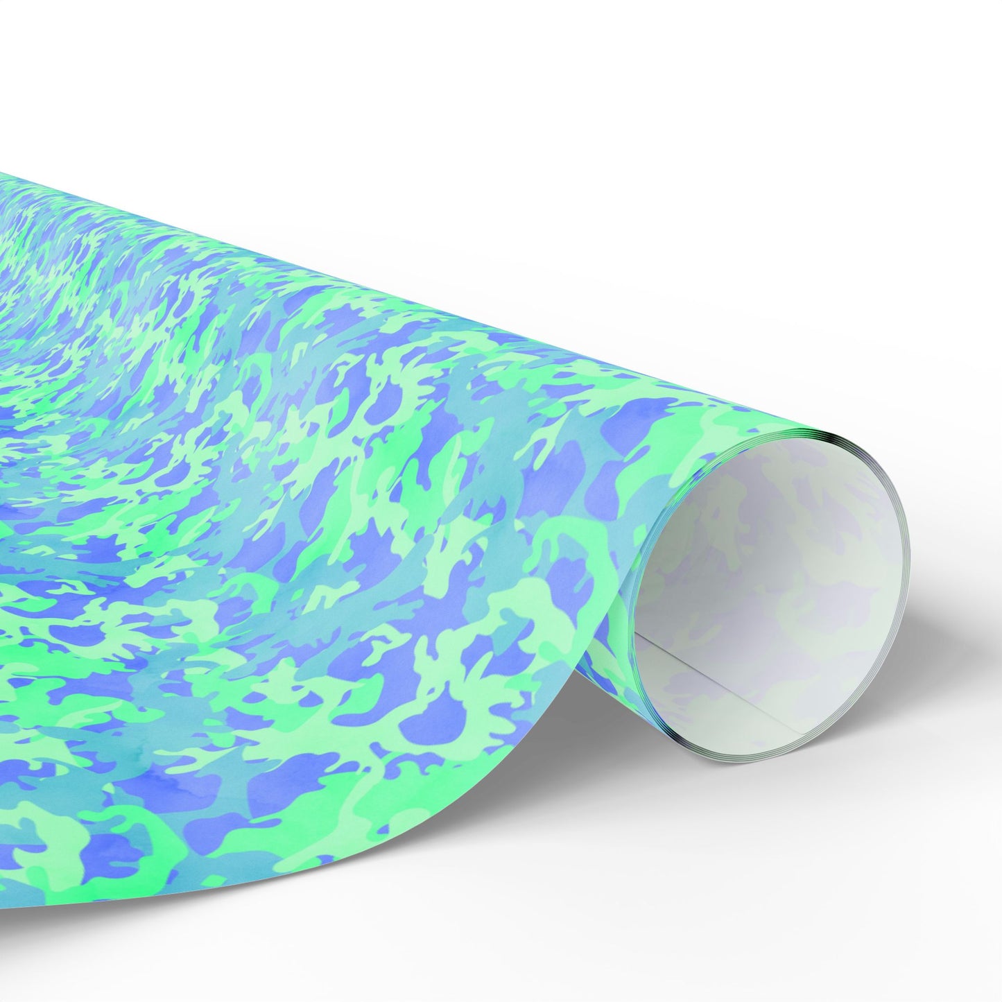 Glacier Grove Camo Wrapping Paper