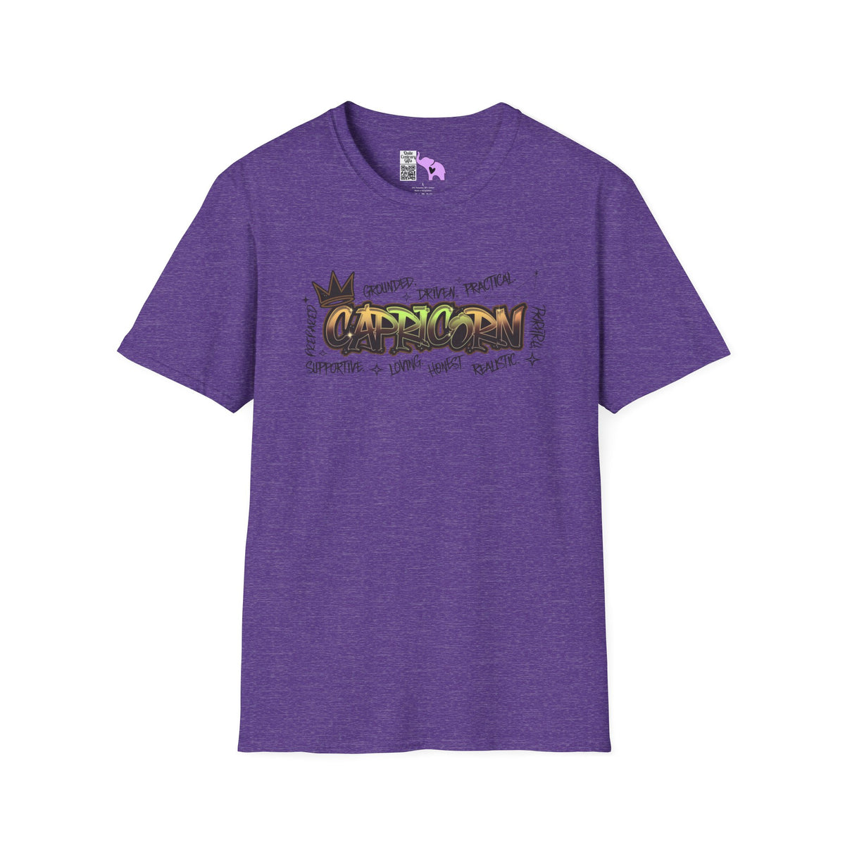 Capricorn Street Art Adult T-shirt