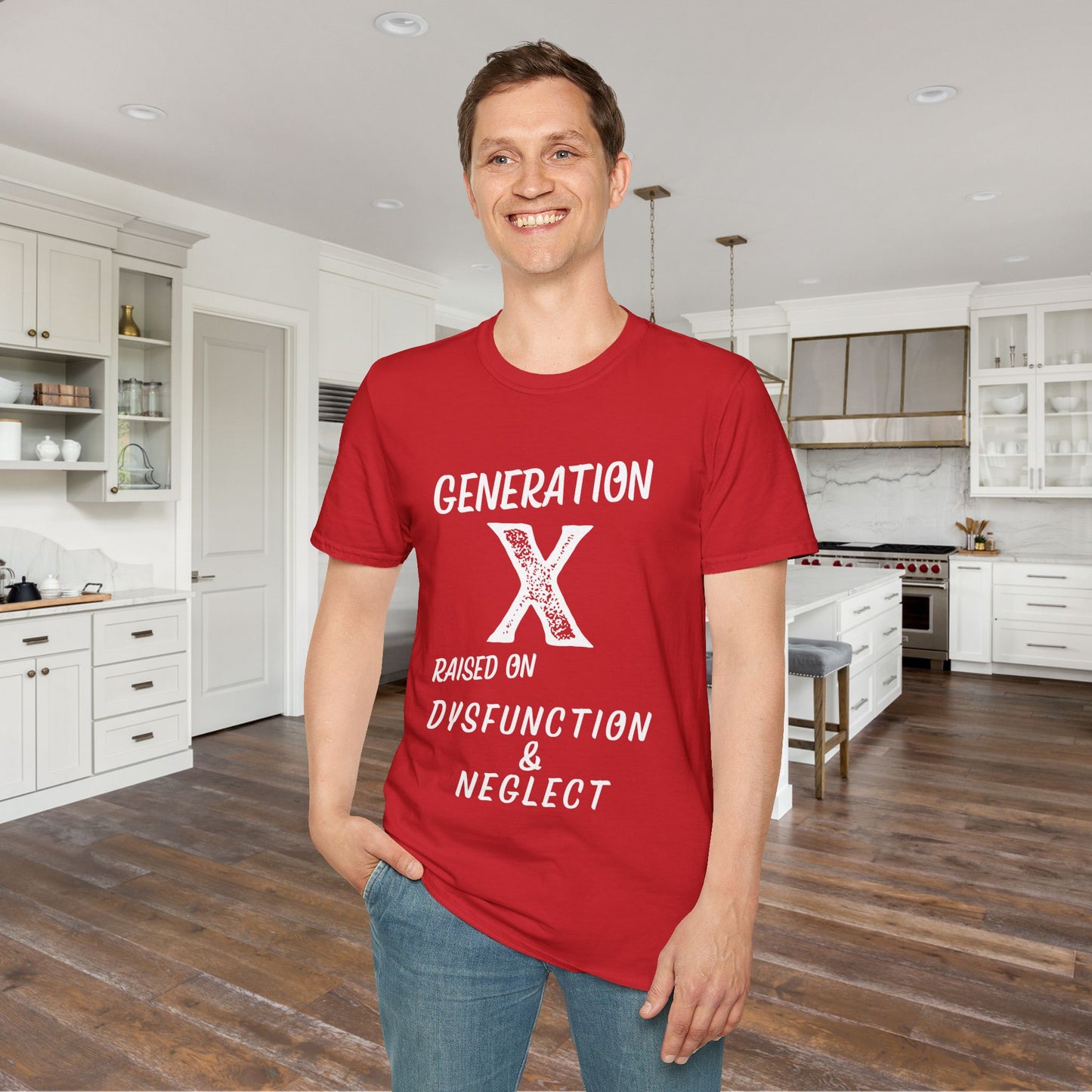 GenX Dysfunction & Neglect Adult T-shirt