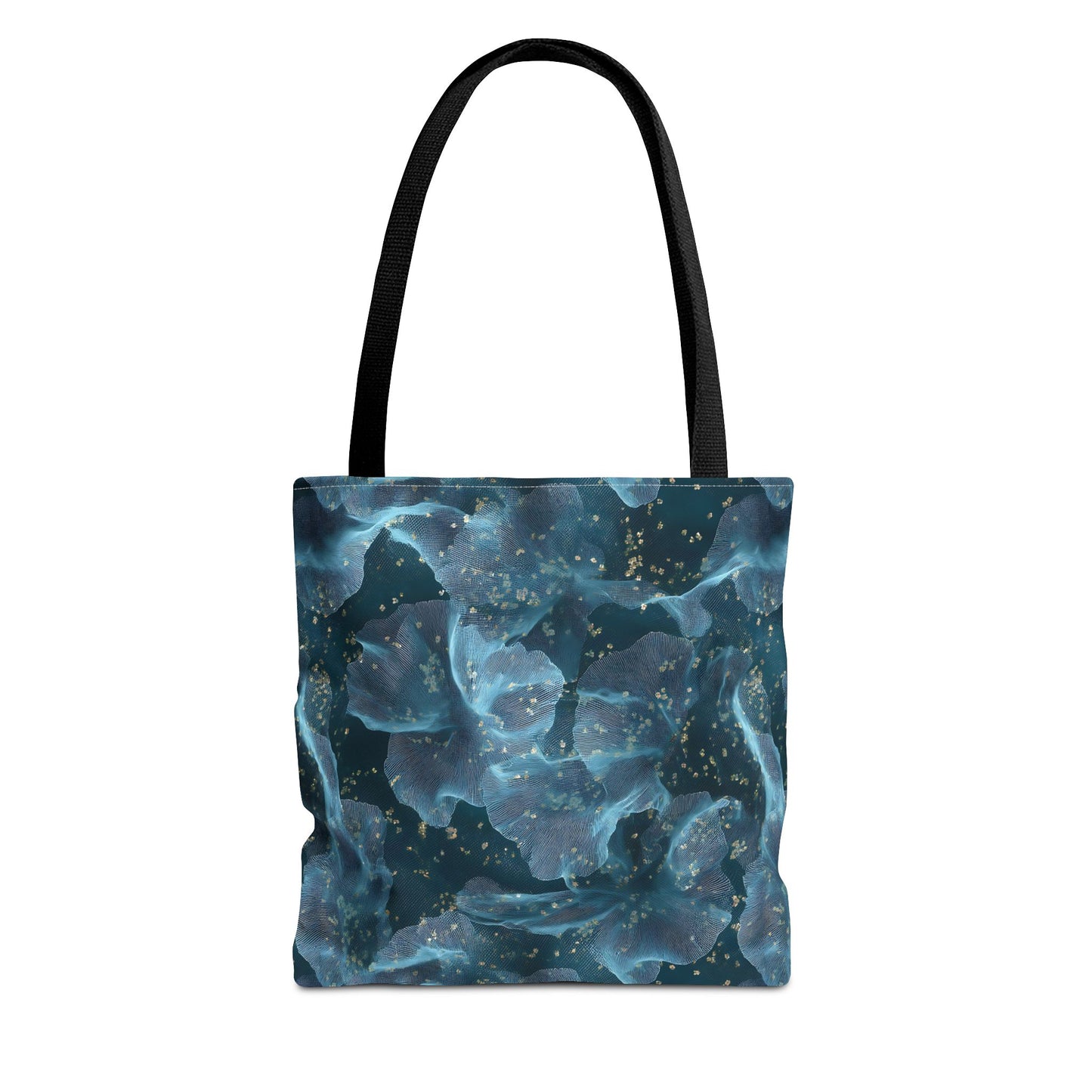 Midnight Sheer & Lace Canvas Tote Bag