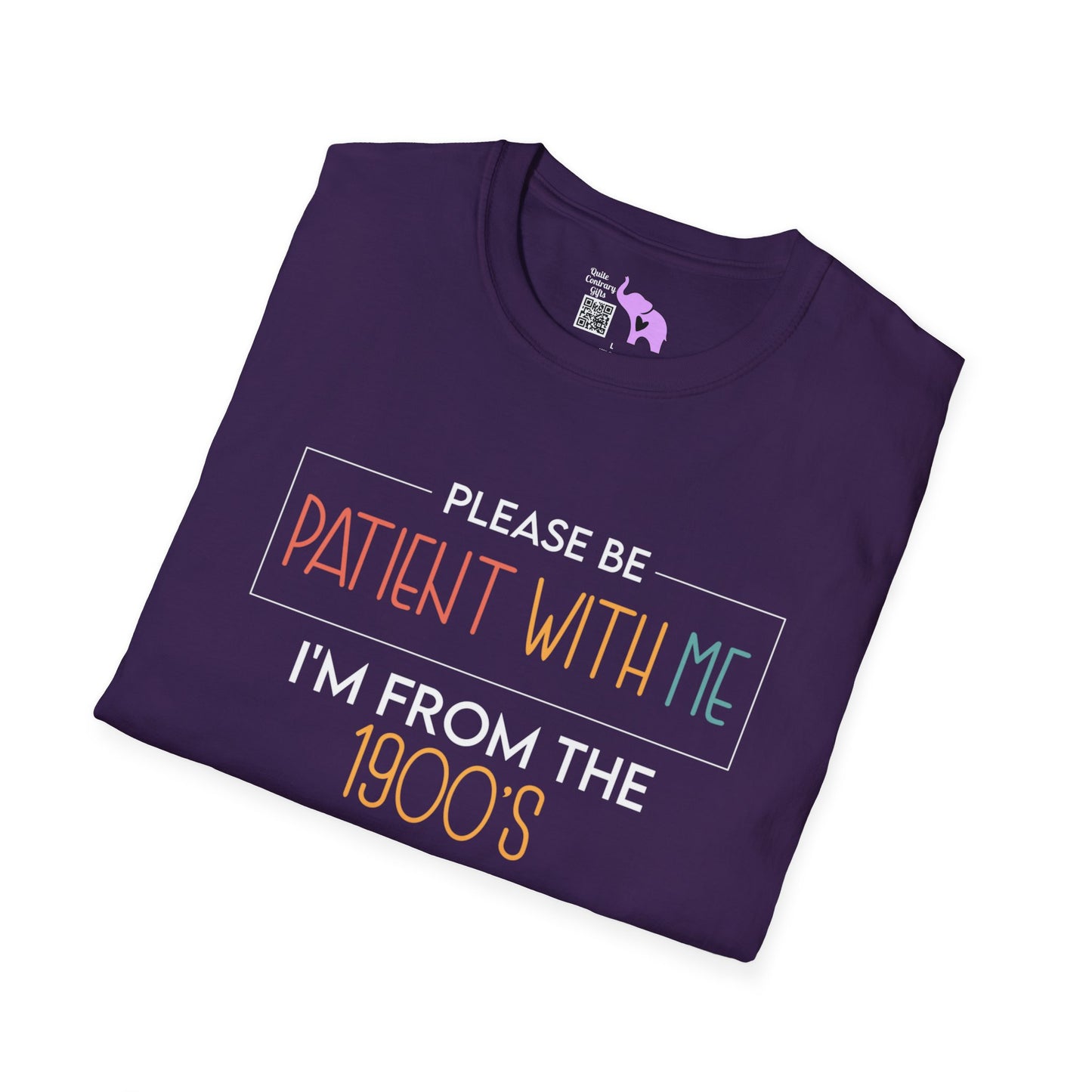 Please Be Patient With Me I'm From The 1900's (Simple 2) Adult T-shirt