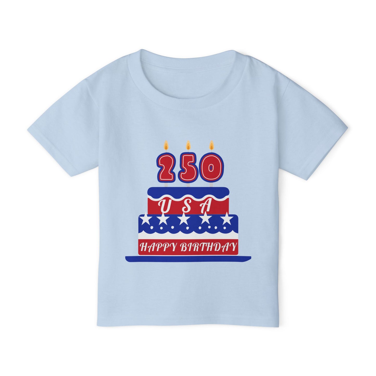 Happy Birthday USA Heavy Cotton™ Toddler T-shirt