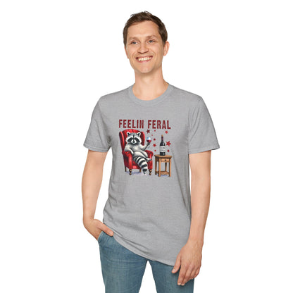 Feelin Feral (Wine) T-shirt