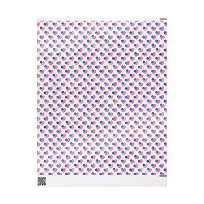 Hearts of Freedom Wrapping Paper