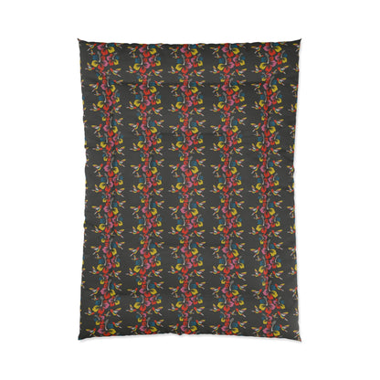 Hummingbirds & Hibiscus Flowers Comforter
