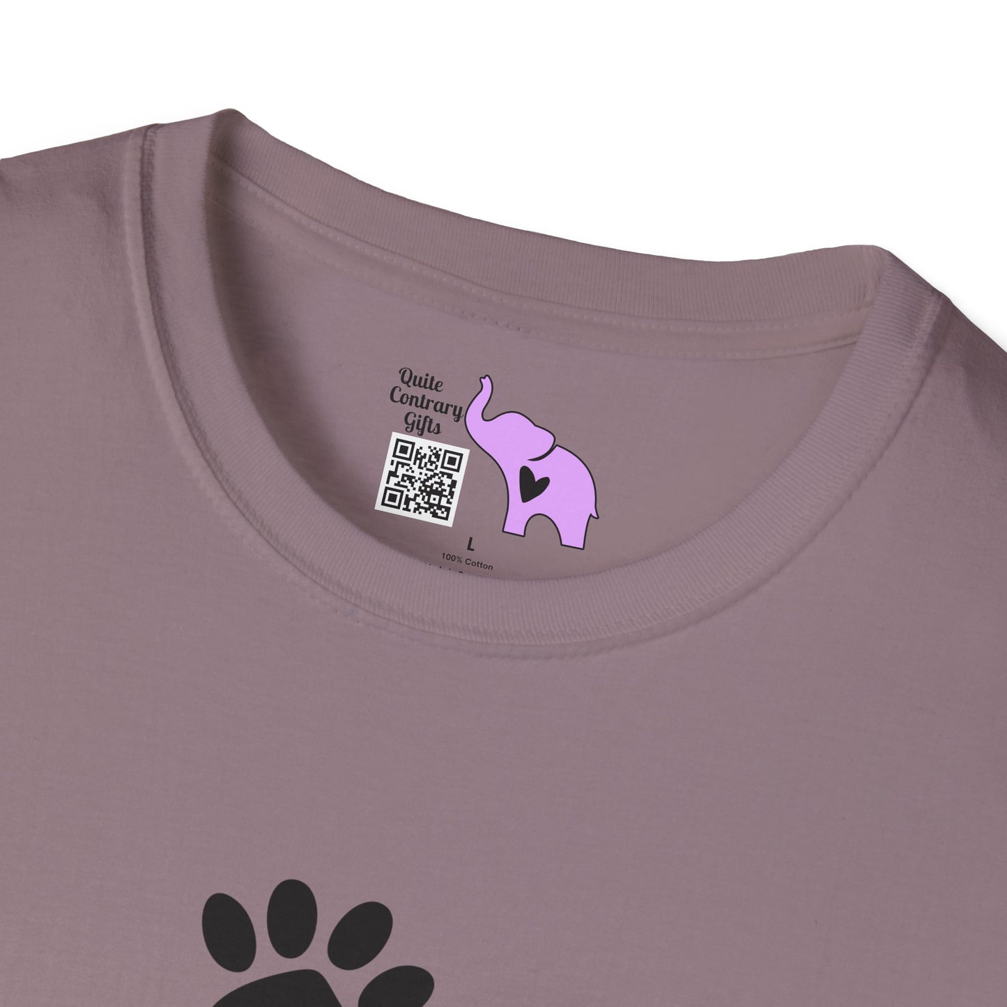 Live Love Woof Adult Tshirt