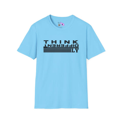 Think Differently Adult T-shirt