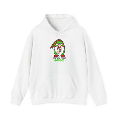 Candy Cane Crew Gnome Adult Heavy Blend™ Hooded Sweatshirt