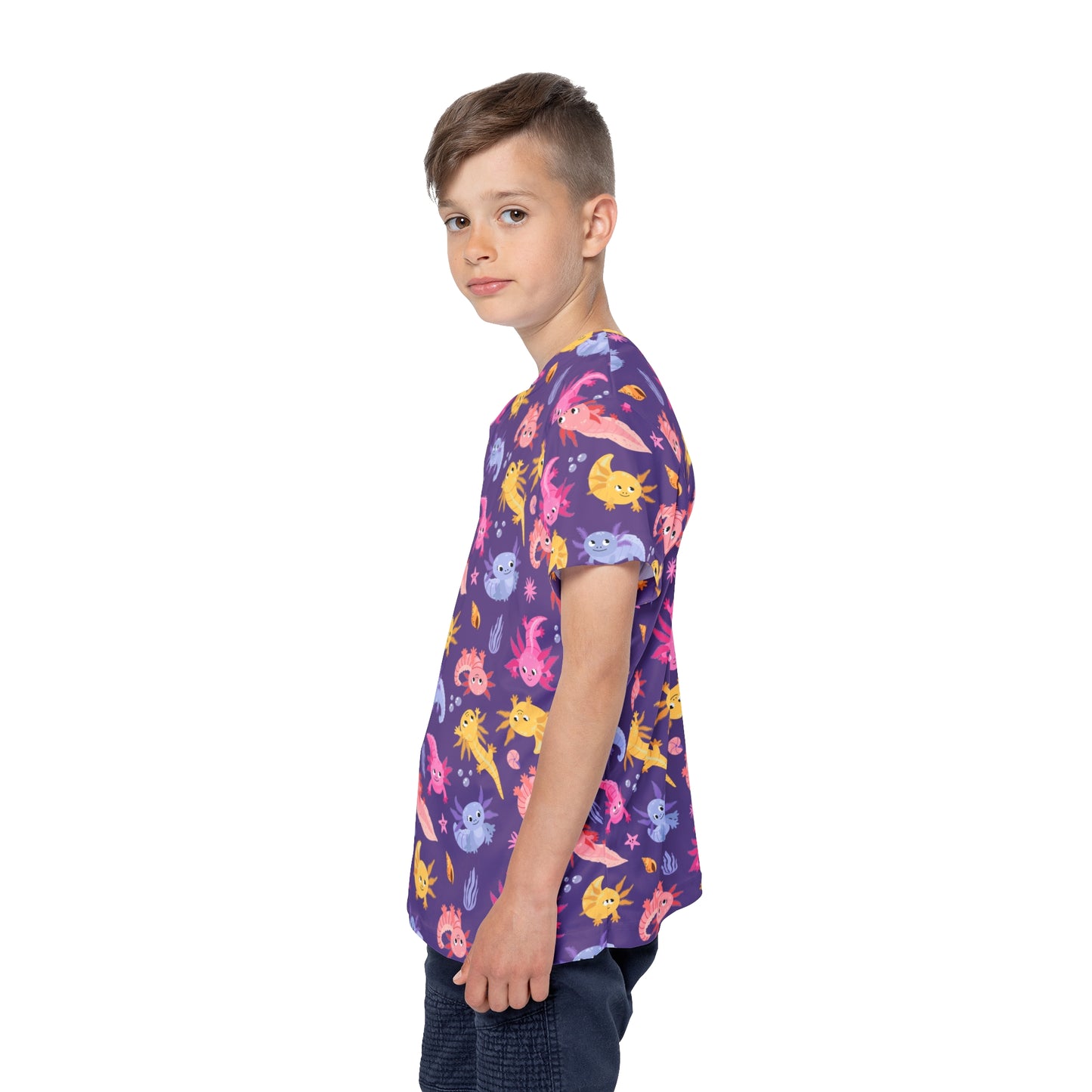 Axolotl Adventures Kids T-Shirt