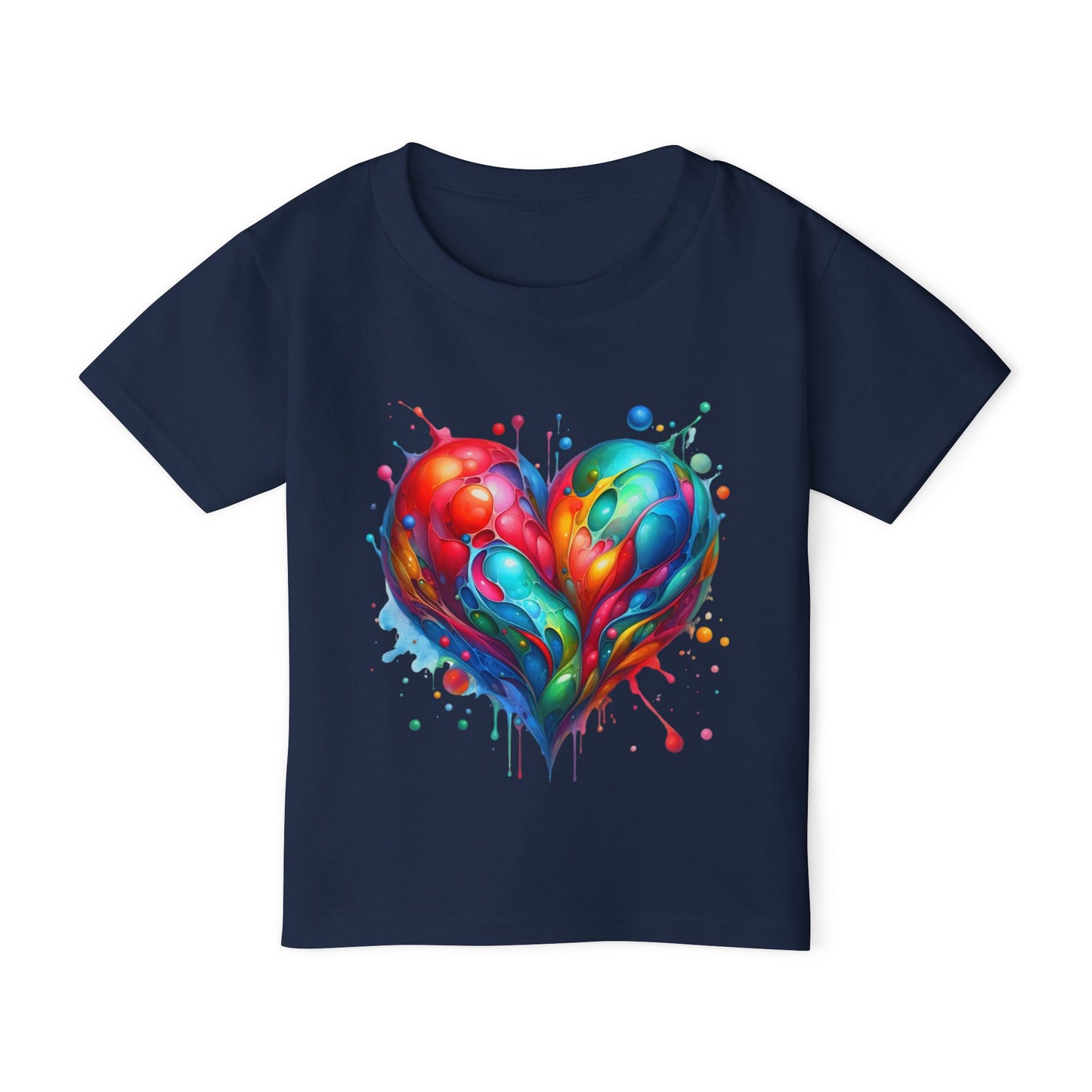 Love in Full Color Heavy Cotton™ Toddler T-shirt
