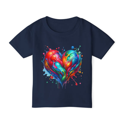 Love in Full Color Heavy Cotton™ Toddler T-shirt