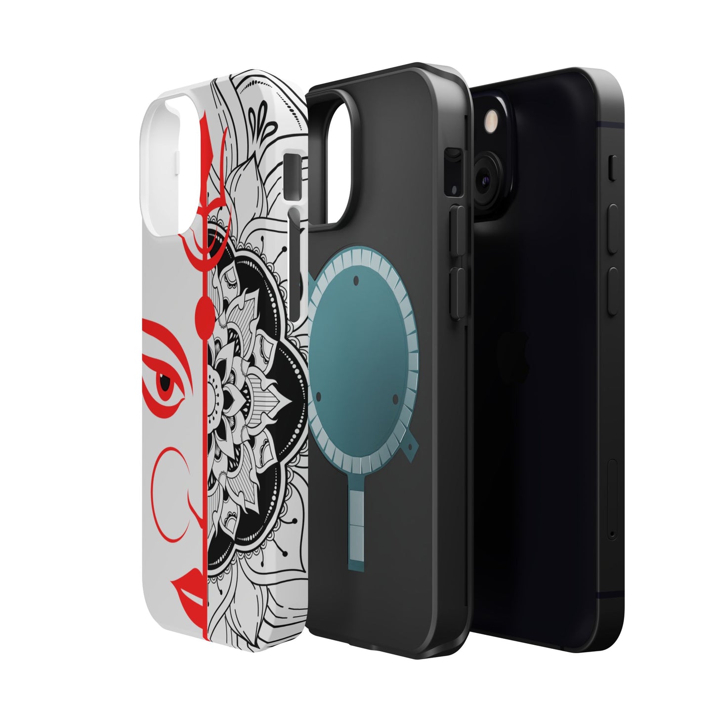 Goddess Durga Mata w/Mandala MagSafe® Compatible Tough Case for iPhone