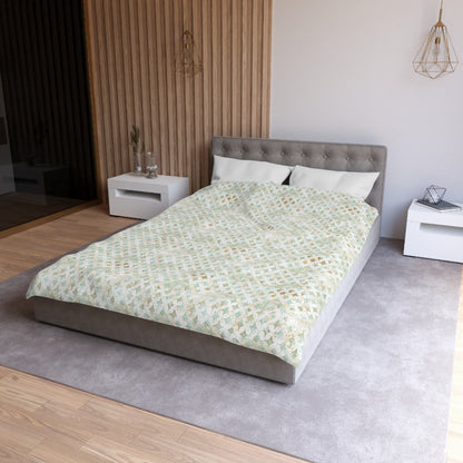 Faded Correspondence Duvet Bedding Set