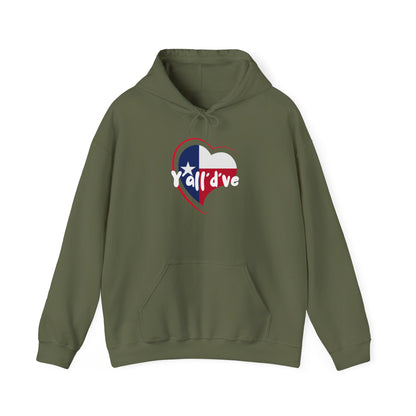 Yall'd've (Texas) Heavy Blend™ Hooded Sweatshirt