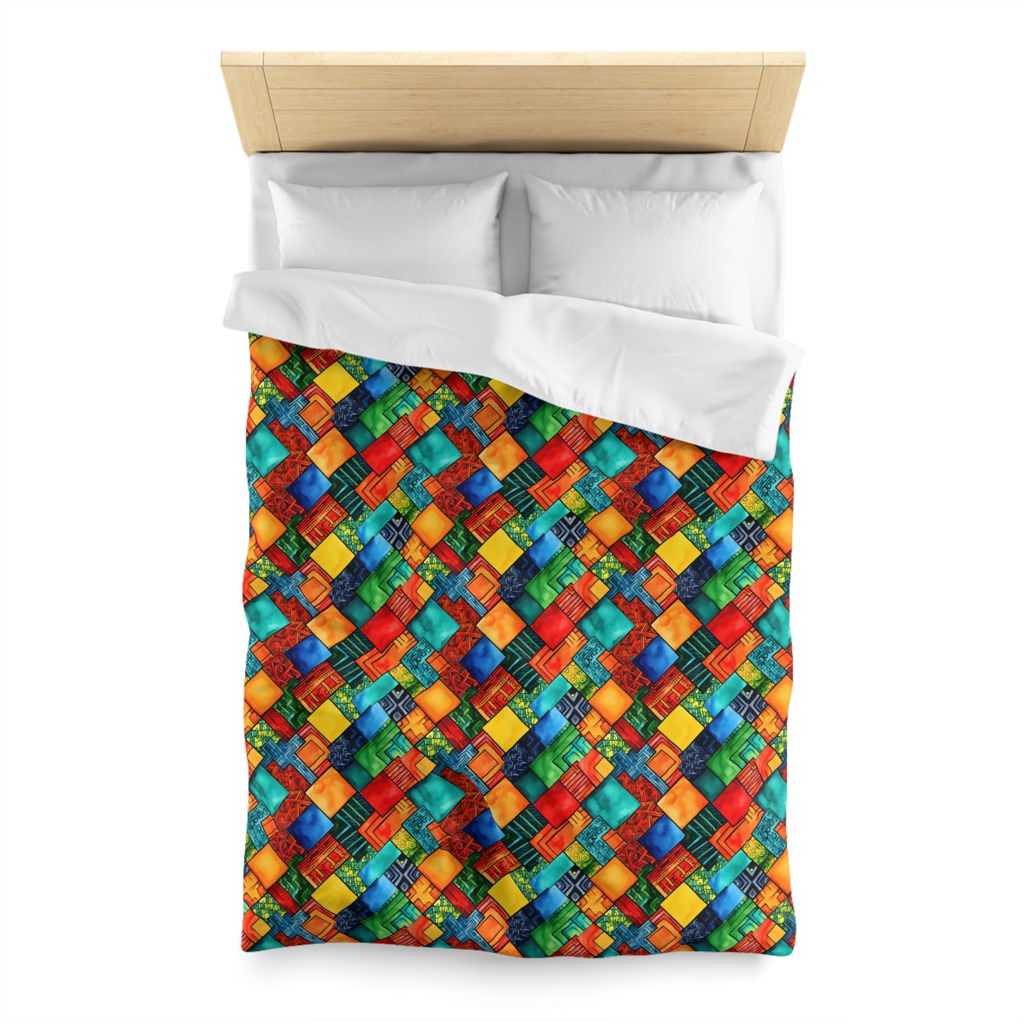 Heritage Pulse Microfiber Duvet Cover
