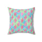 Strawberry Breeze Throw Pillow