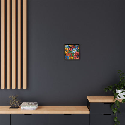 Vived 3D Flowers Framed Canvas Art