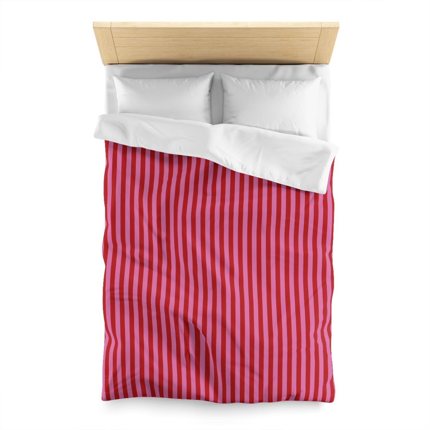 Be Mine Stripes Microfiber Duvet Cover