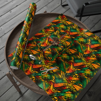 Kuumba Spark Kwanzaa Wrapping Paper