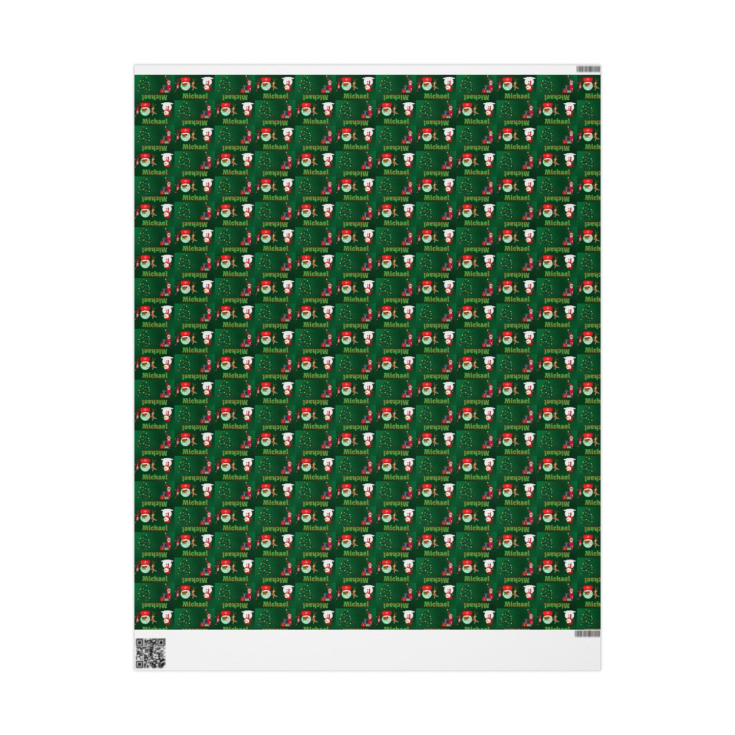 Elf on the Shelf Custom Wrapping Paper (Michael)