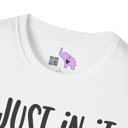 Just In It For The Parking (Wheelchair User) Adult T-shirt