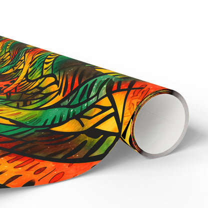 Kuumba Spark Kwanzaa Wrapping Paper