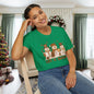 Let It Snow (Snowmen Trio) Adult T-shirt