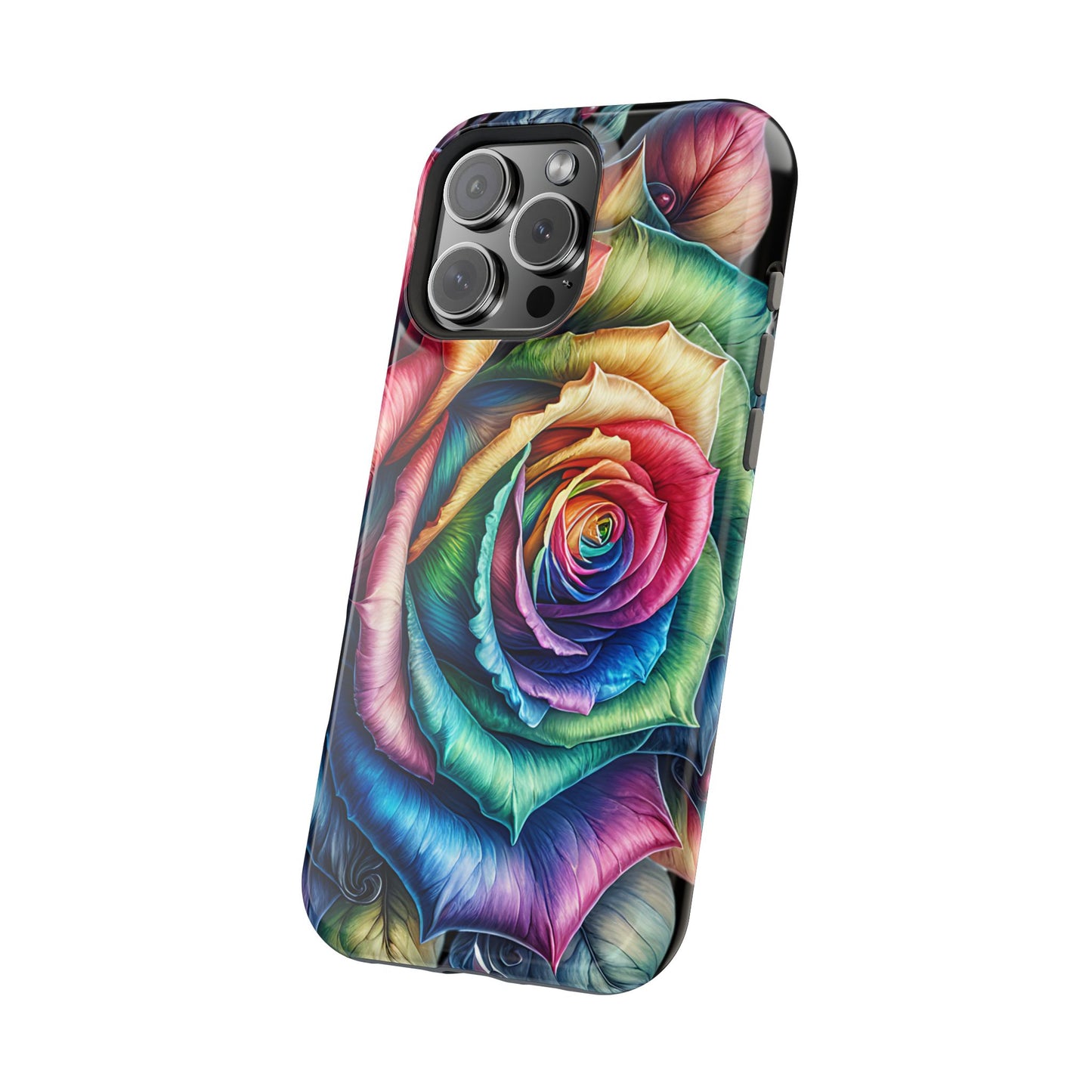 Colorful Rose MagSafe® Compatible Tough Case for iPhone