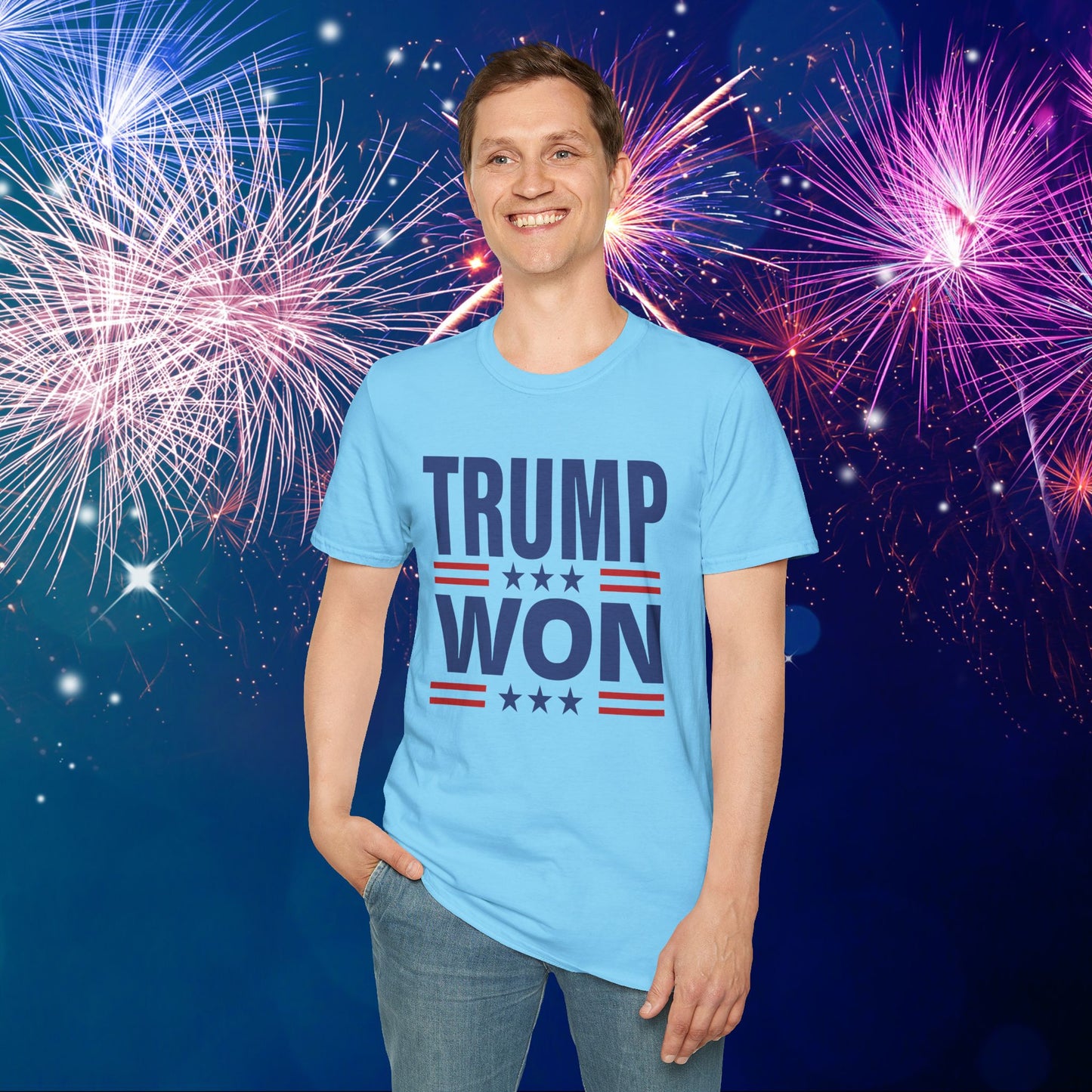 Trump Won 4 Adult T-shirt