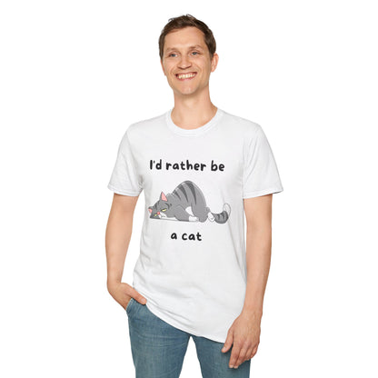 I'd Rather Be a Cat T-shirt