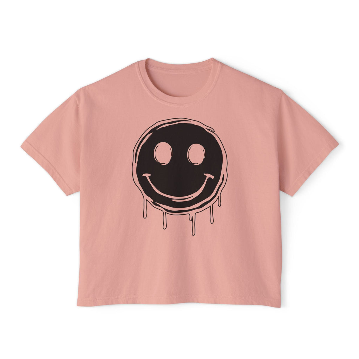 Melty Smiley Face Women's Boxy Tee