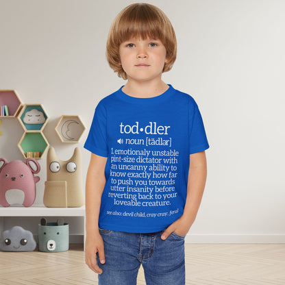 Funny Toddler Definition Heavy Cotton™ Toddler T-shirt