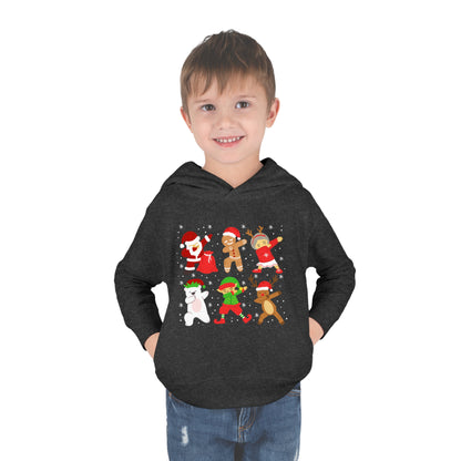 Dabbing Santa Crew Toddler Pullover Fleece Hoodie